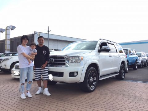 BIG bodyが魅力的なＵＳトヨタ セコイアを納車いたしました～🚙💨